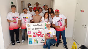 Ação Social - Pintor sangue Bom