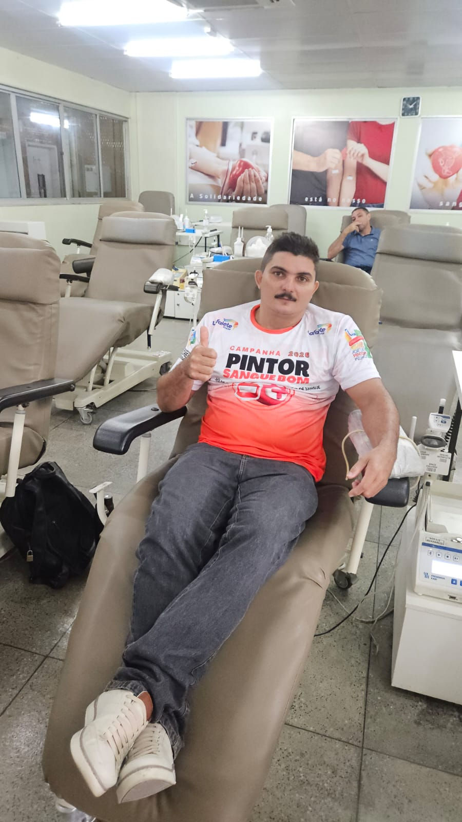 Ação Social - Pintor Sangue Bom