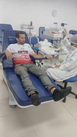 Ação Social - Pintor Sangue Bom