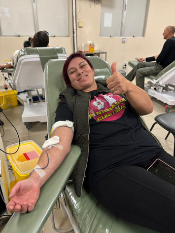 Ação Social - Pintor sangue Bom