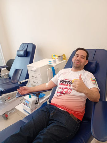 Ação Social - Pintor sangue Bom