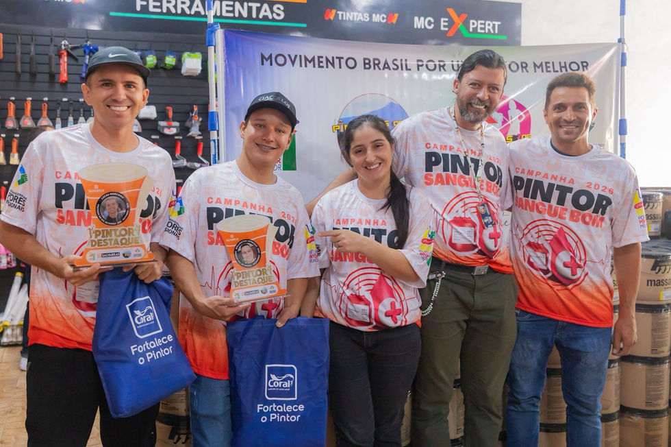 Ação Social - Pintor Sangue Bom