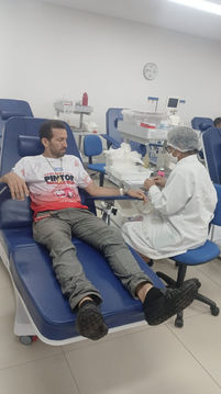 Ação Social - Pintor Sangue Bom