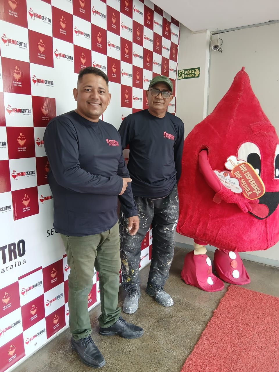 Ação Social -  Pintor sangue Bom