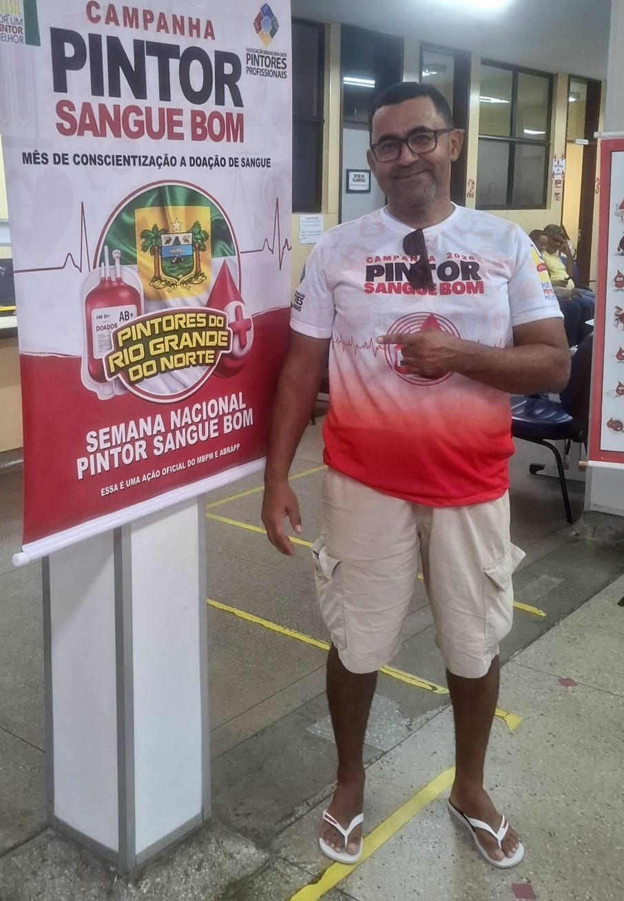 Ação Social - Pintor sangue Bom