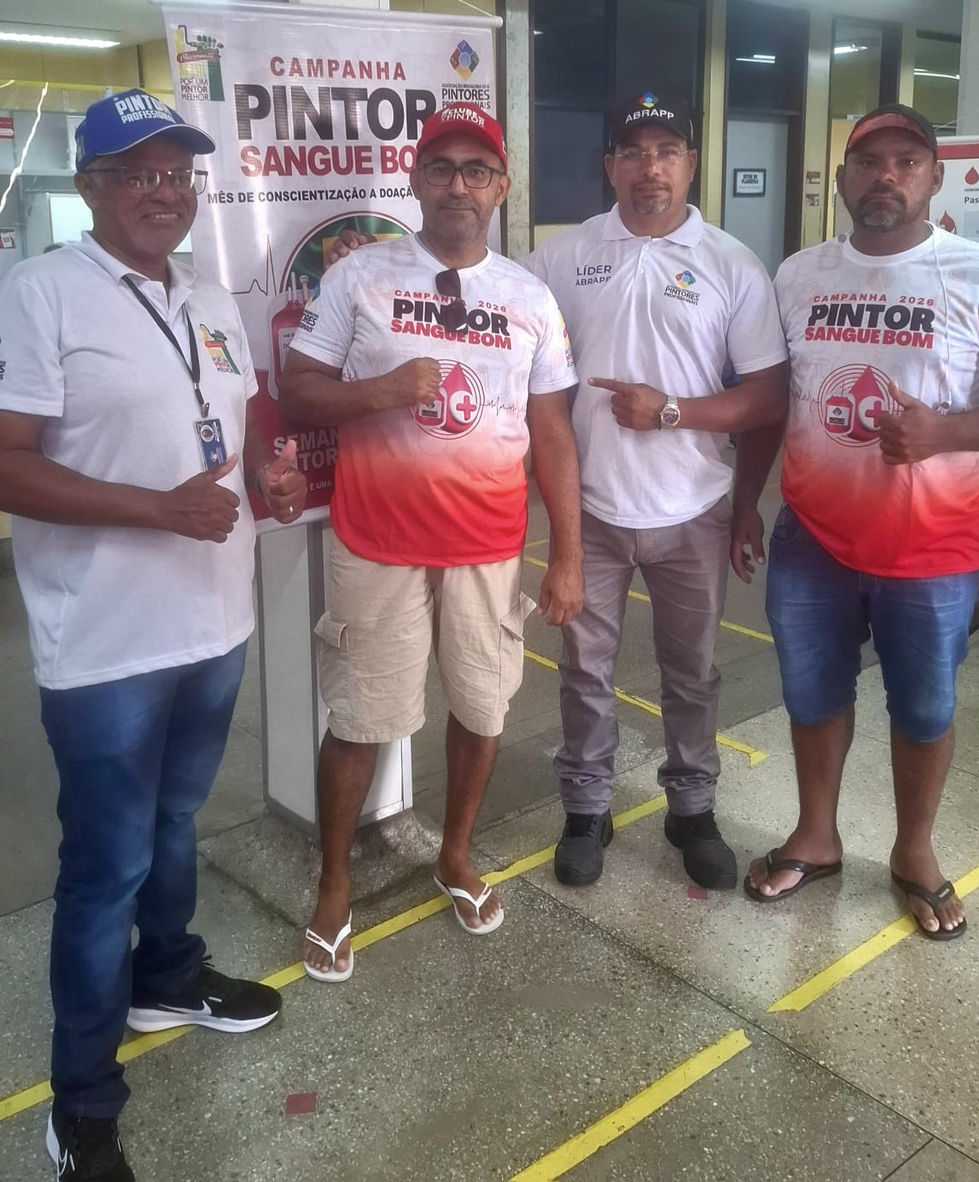 Ação Social - Pintor sangue Bom