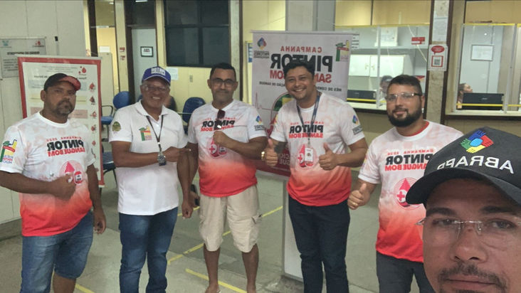 Ação Social - Pintor sangue Bom