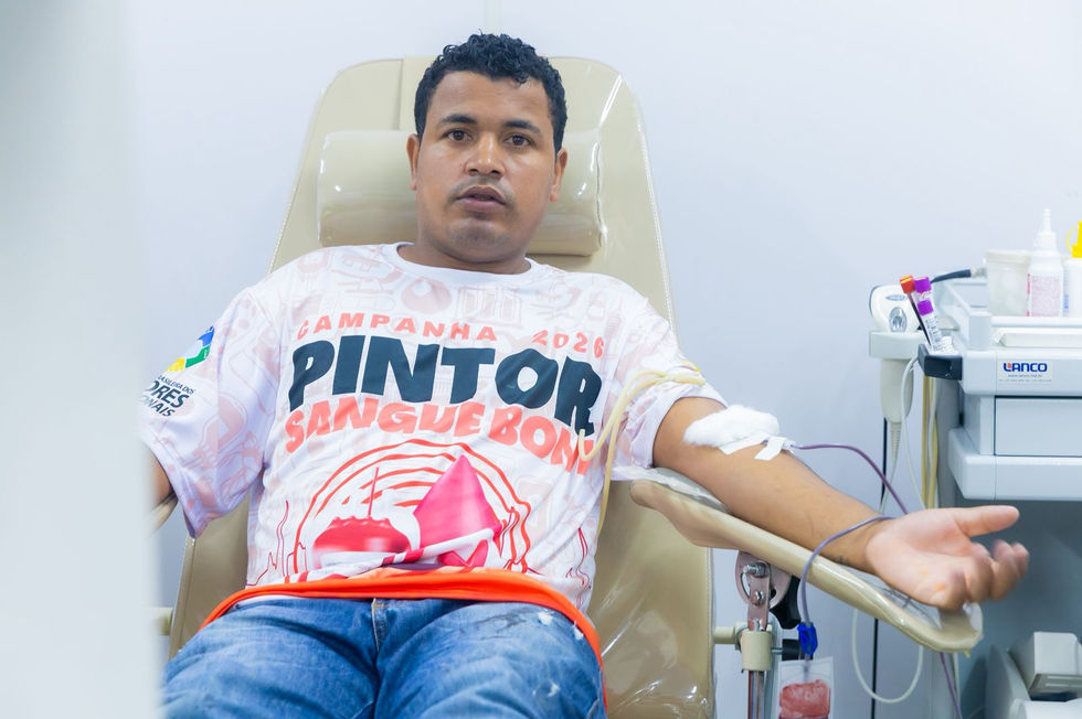 Ação Social - Pintor Sangue Bom