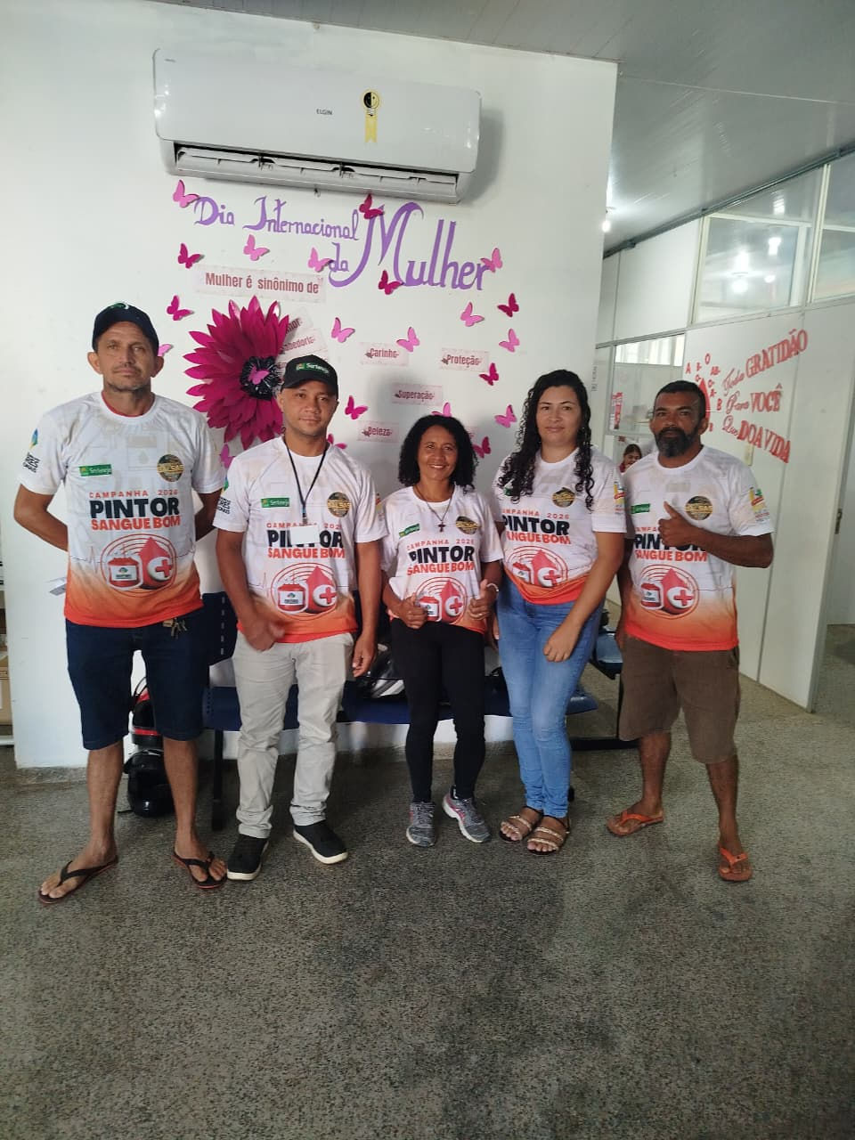 Ação Social - Pintor sangue Bom