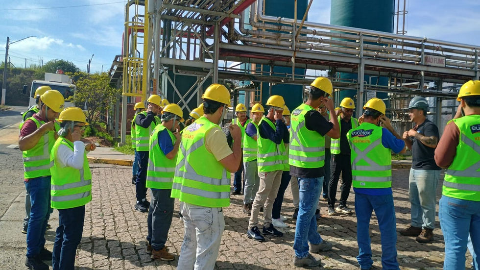 Visita a Fabrica da Eucatex