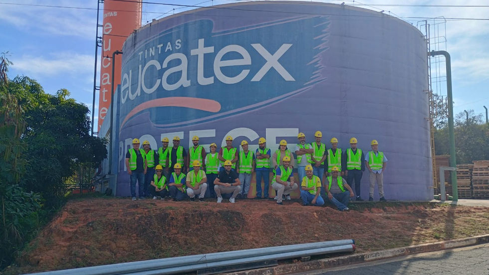 Visita a Fabrica da Eucatex
