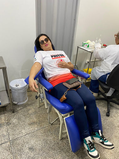 Ação Social - Pintor Sangue Bom