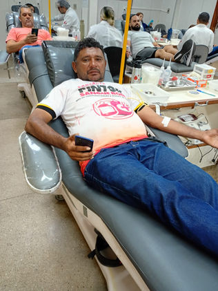 Ação Social - Pintor sangue Bom
