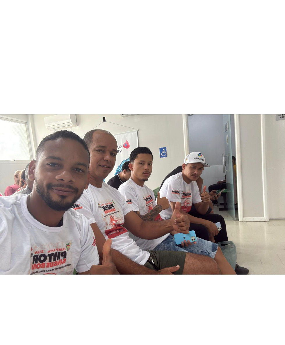 Ação Social - Pintor Sangue Bom