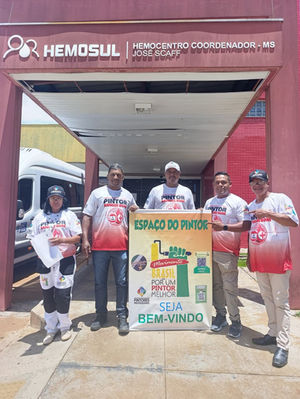 Ação Social - Pintor sangue Bom