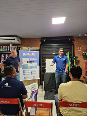 Treinamento da Finaliza massas