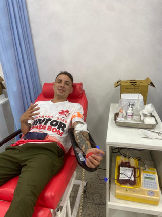 Ação Social - Pintor Sangue Bom