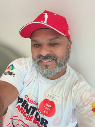 Ação Social - Pintor sangue Bom