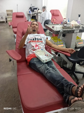 Ação Social -  Pintor sangue Bom