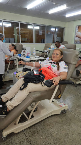 Ação Social - Pintor Sangue Bom