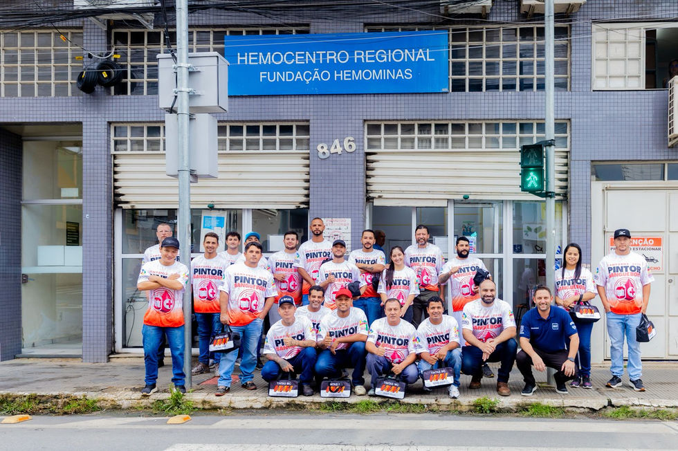 Ação Social - Pintor Sangue Bom