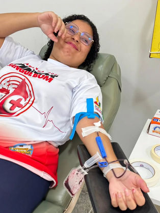 Ação Social - Pintor sangue Bom