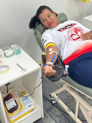 Ação Social - Pintor sangue Bom
