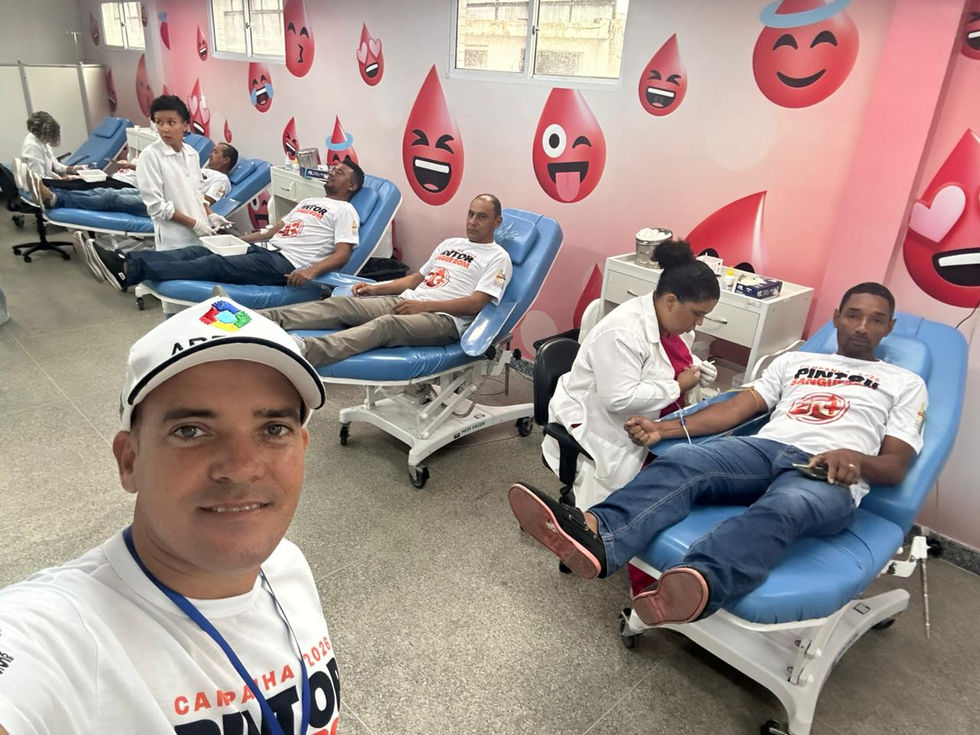 Ação Social - Pintor sangue Bom