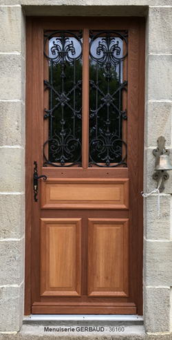 Porte bois exotique