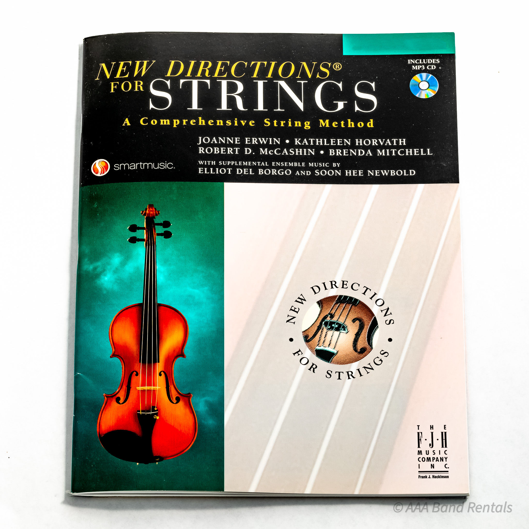 New directions for strings violin, viola, cello and bass.