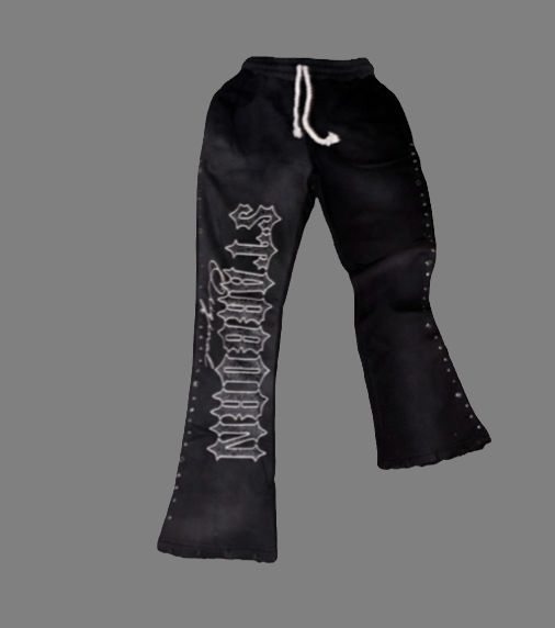 Cheetah Bling Sweatpants