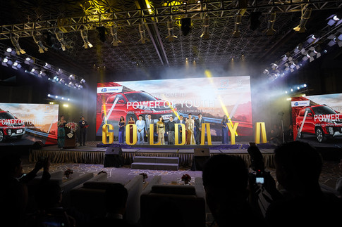 Gold Aya - Q35 car launch in Myanmar