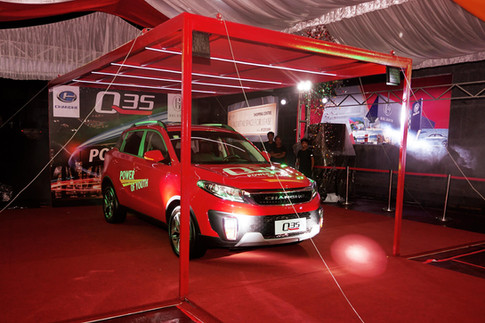 Gold Aya - Q35 car launch in Myanmar