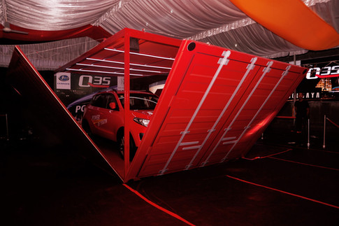 Gold Aya - Q35 car launch in Myanmar