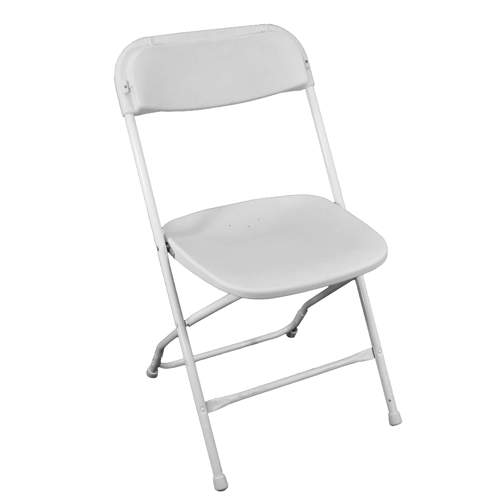White Folding Chair