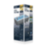 Miniatura: Piscina Bestway 488x244x122 cm grigio scuro completa di accessori