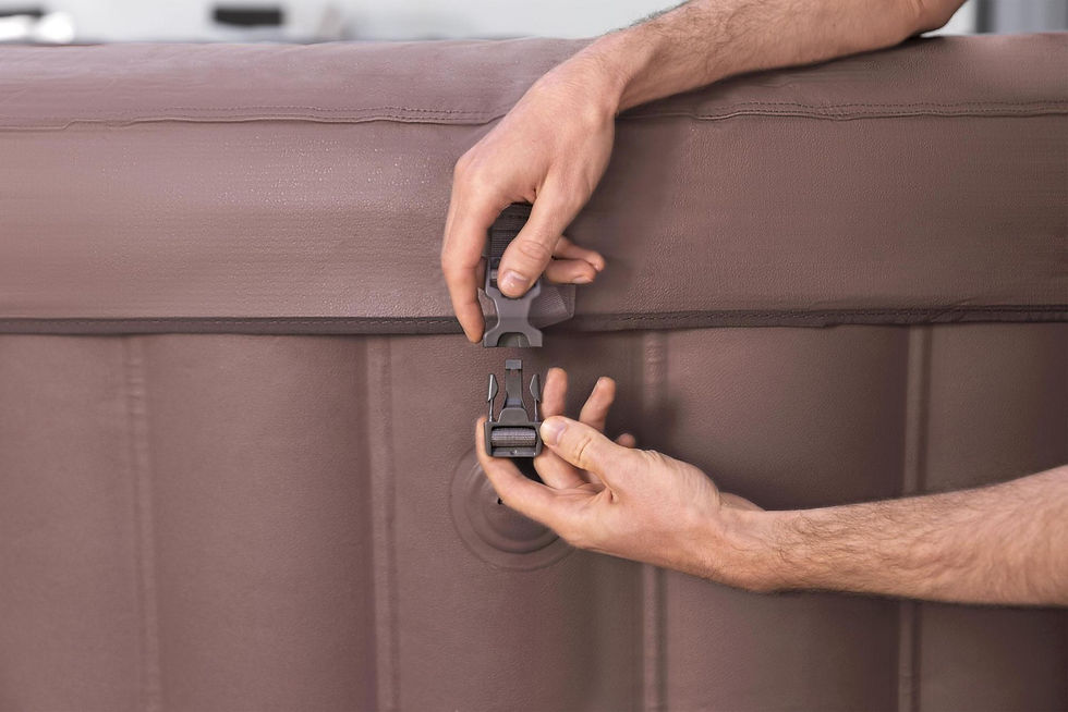 Miniatura: Idromassaggio Bestway gonfiabile Hawaii Lay-Z-Spa AirJet 4-6 persone