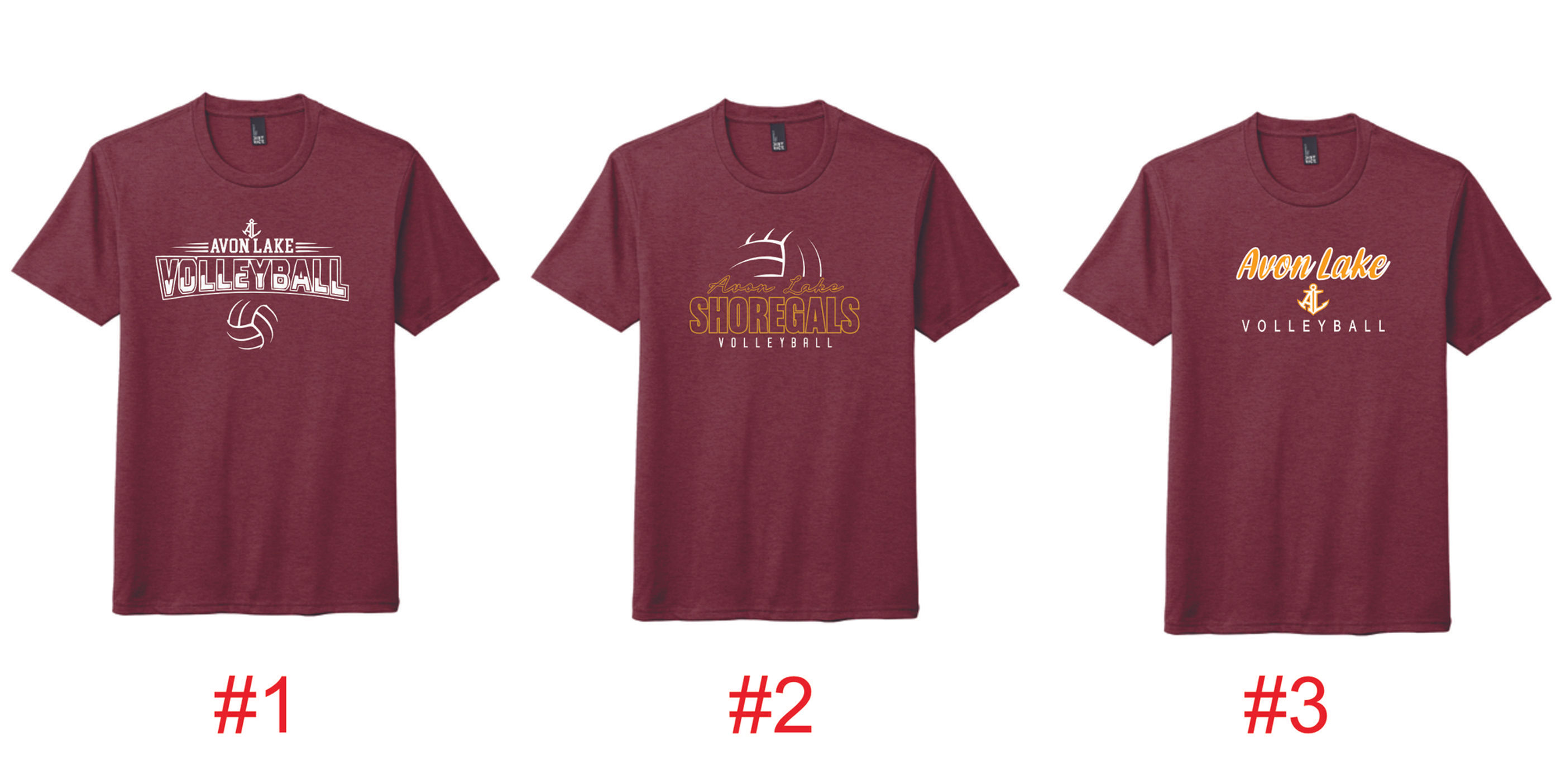 Avon Lake Volleyball Tri-blend Short Sleeve