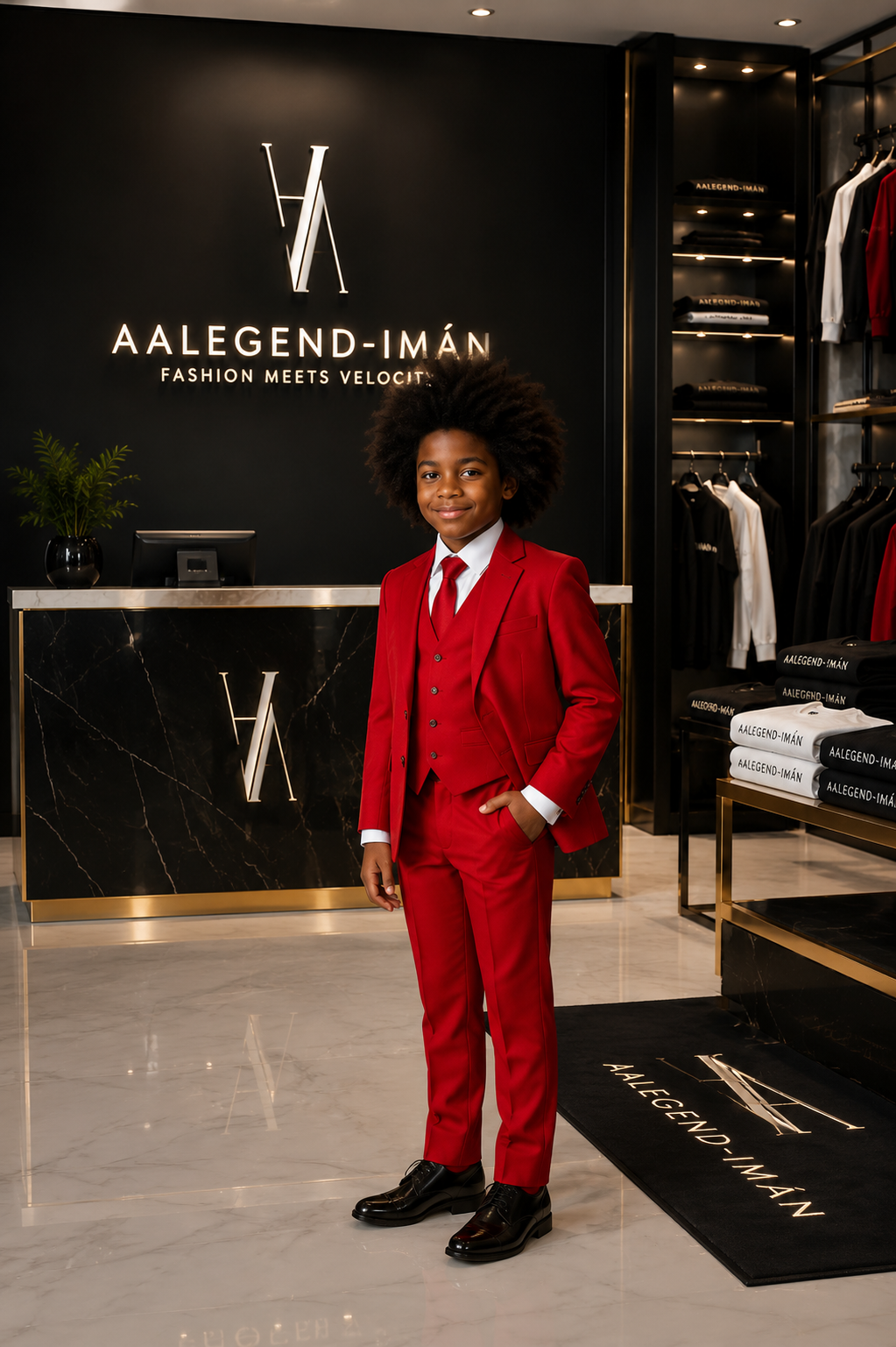 Children's Red Tux