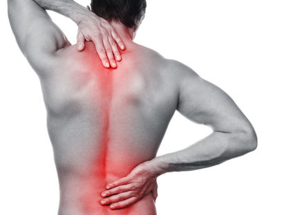 Image of chronic back pain sufferer