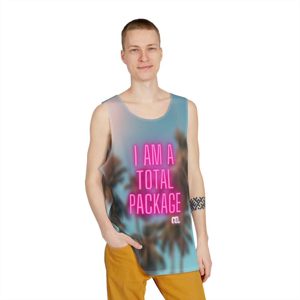 Total Package Brand Men's All Over Print Tank