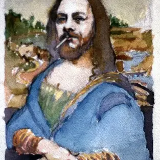 Mona Jim (self portrait)