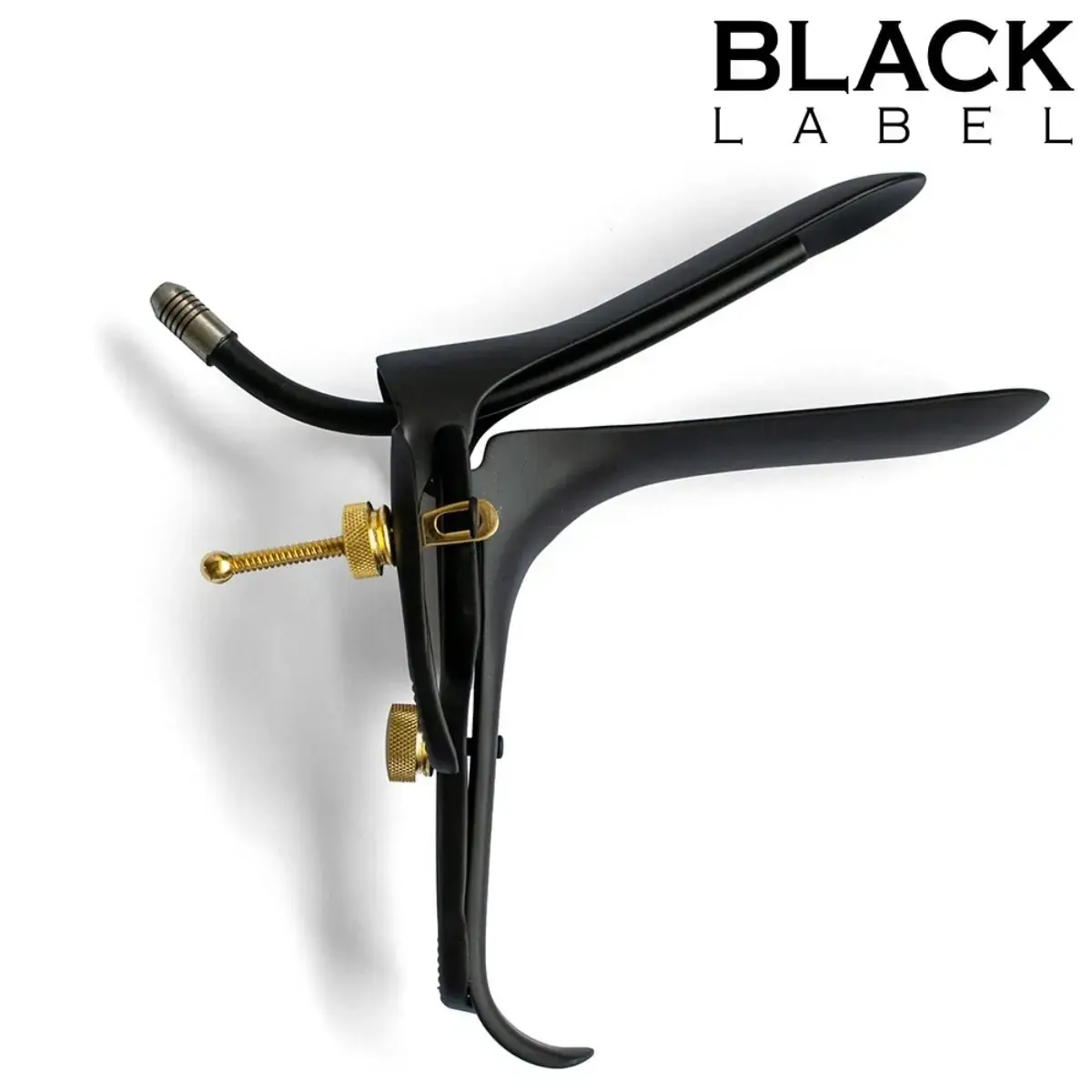 Cusco Speculum w. Lube Tube Black/Gold