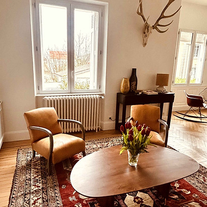 Salon cosy, contemporain et tendance