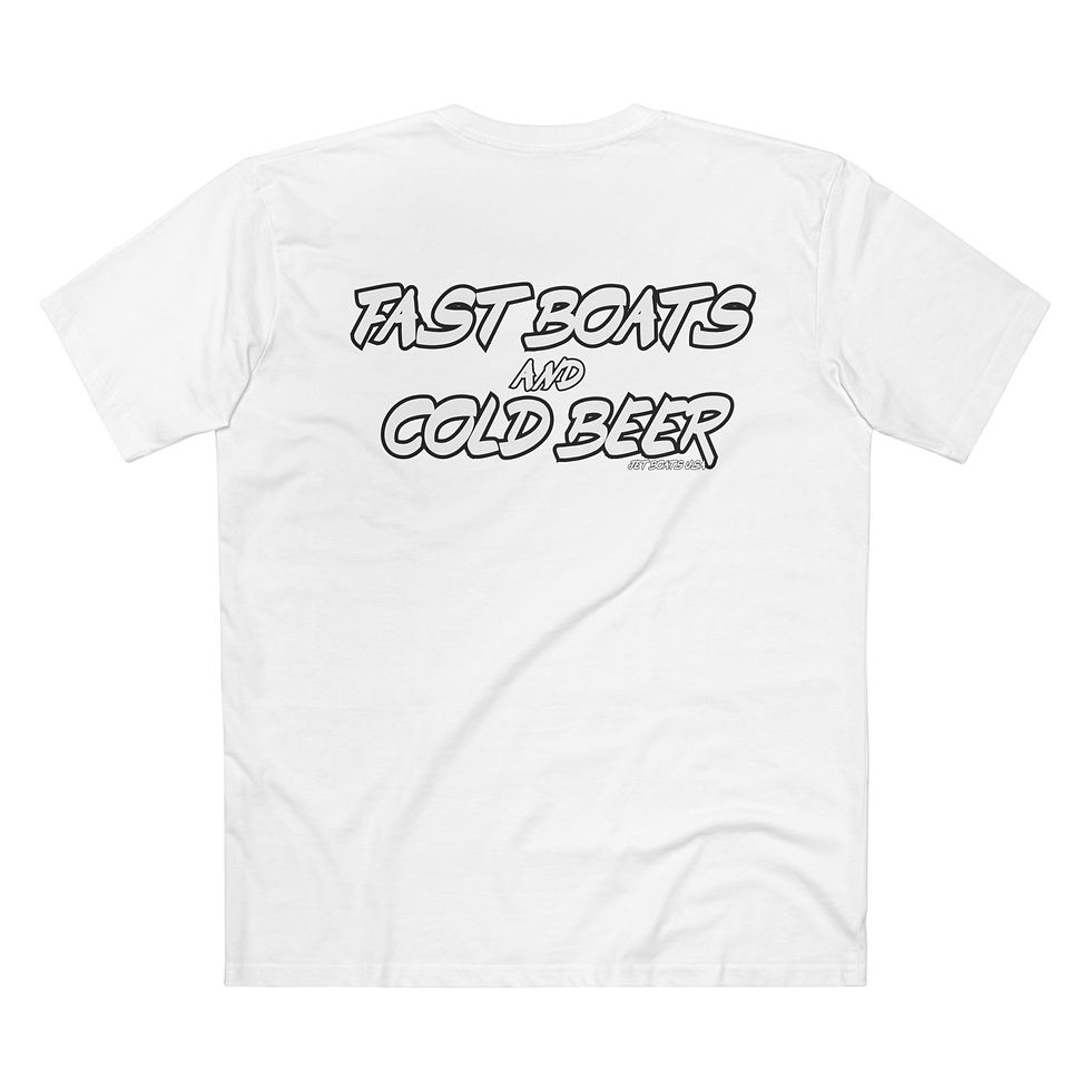 Thumbnail: Jet Boats USA Fast Boats And Cold Beer Tee