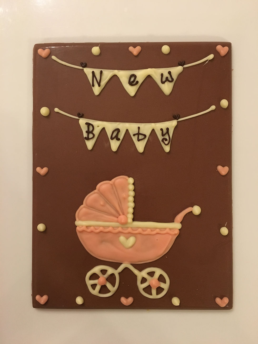 New Baby Girl Small Plaque