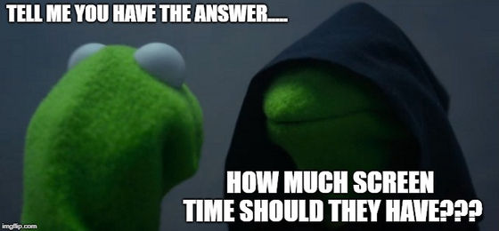 Stop making it about Screen Time
Make it about Time Management!
