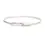 Thumbnail: Blessed Silver Hook Bangle
