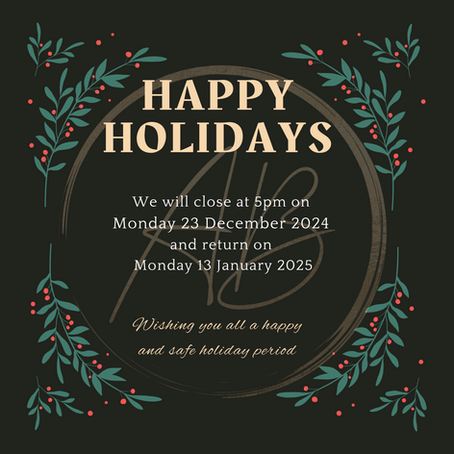 Happy Holidays!