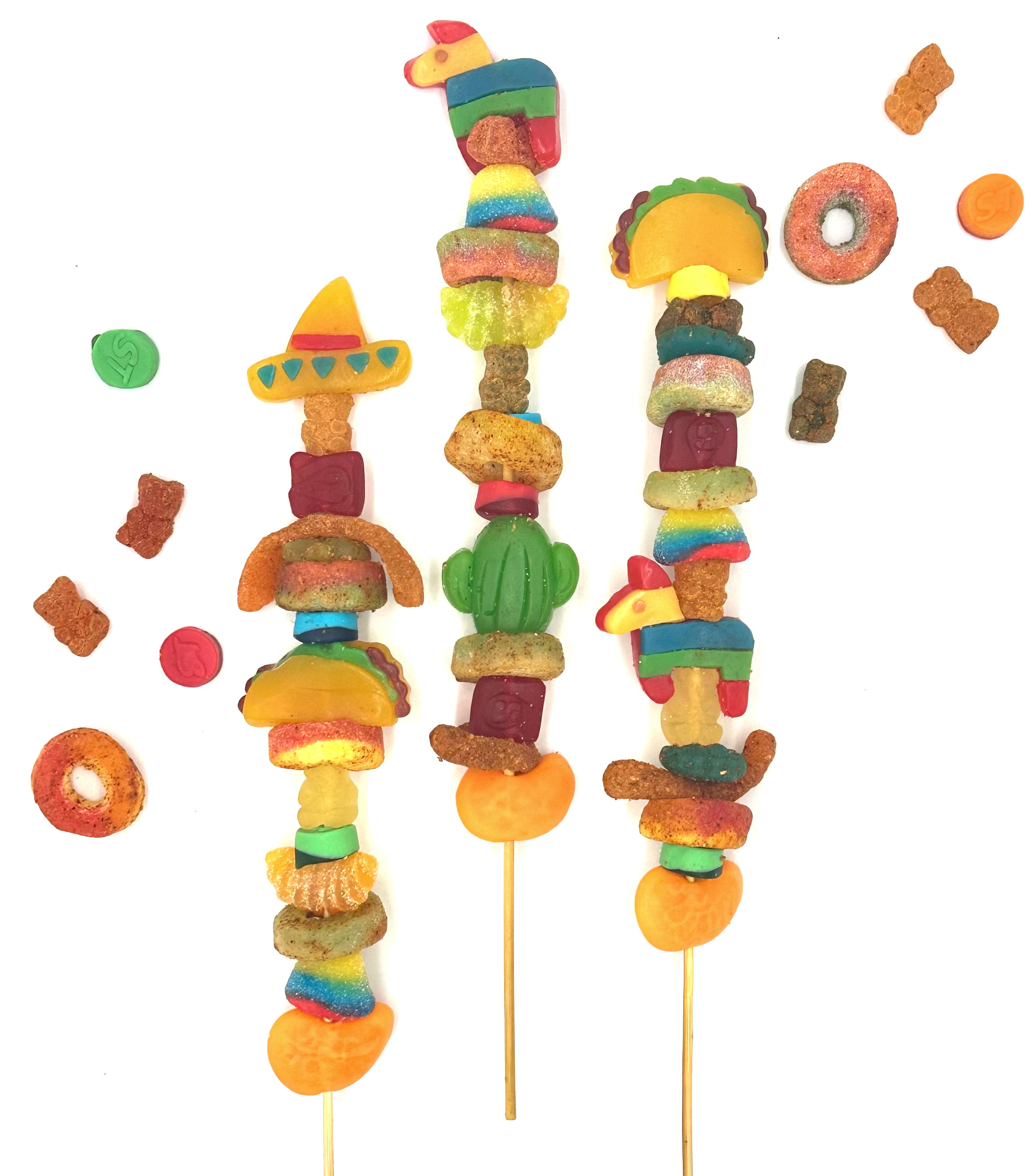 HOT TAMALE CANDY KABOBS (QTY 6)